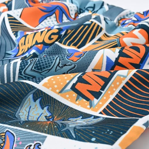 Moonker Toddler Girls Summer Beach Shorts Soft Light Y2k Pattern Printed Baggy Athletic Boy Shorts Underwear for4