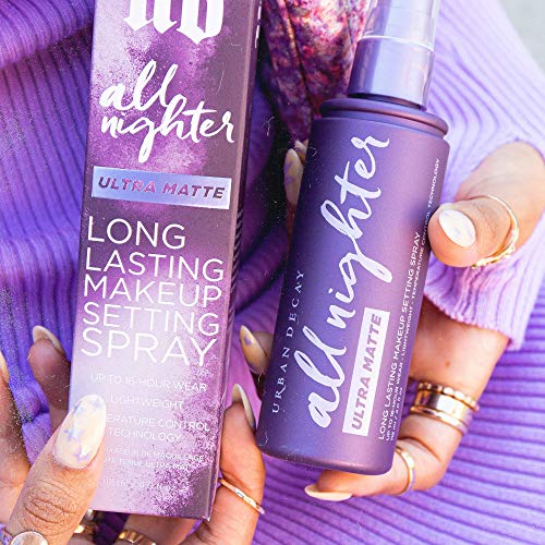 Urban Decay All Nighter Ultra Matte Setting Spray Makeup Finishing