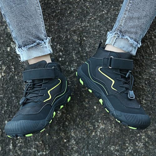 Boys Girls Tennis Shoes Non-Slip Lightweight Gym Shoes Unisex Breathable Hiking Sneakers Running Sneakers4
