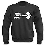 retro ddr pullover  Textilhandel Hering Pullover - IFA Mobile DDR (Schwarz, M)