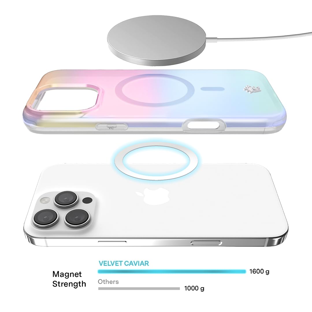 Velvet Caviar IPhone 15 Pro Case MagSafe Compatible - Cute Protective Phone Cases For Women Iridescent Holographic Pink Blue Marble C5362bea 35ea 4146 88db 1ced6376e847.c5e79c103d7bea443d7c3459159a15a6 - View #11