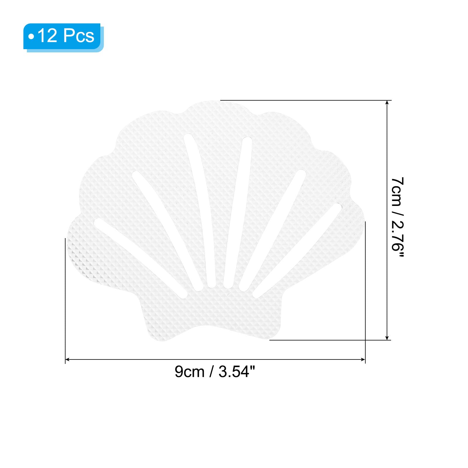 PATIKIL 12Pcs Non Slip Bathtub Stickers - Image 2