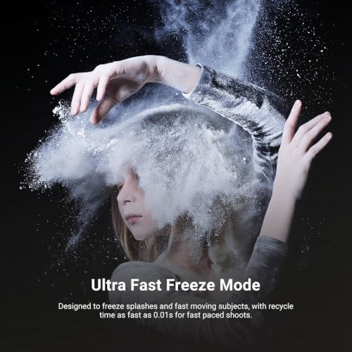 Image of NEEWER Q4PRO 400Ws 2.4G TTL Outdoor Studio Flash Strobe, Compatible with Godox, APP Control Light, 1 /8000 HSS 6000K 2800mAh Dual Screen Monolight Bowens Mount /0.01-1s Recycle /30W Modeling Lamp