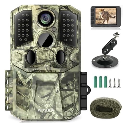 Trail Camera 24MP 1920P HD, Hunting Game Camera 0.2s Trigger Time 3 Infrared Sensors ,Deer Camera with 120° 80ft Motion Activated IP65 Waterproof for Outdoor Wildlife Monitoring Home Security, 2” LCD