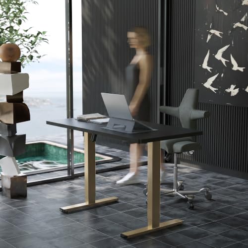 Image of HUANUO 48x24 Inch Electric Standing Desk, Height Adjustable
