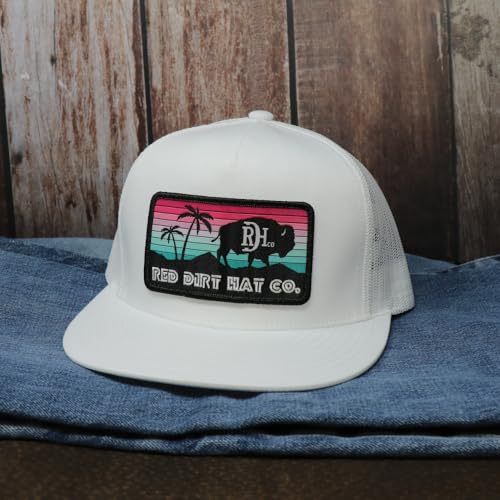 Image of Red Dirt Hat Company Miami Vice Adjustable Snapback Hat