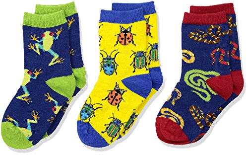 Socksmith Kids Bugs & Critters Wildlife, Science Camp Socks