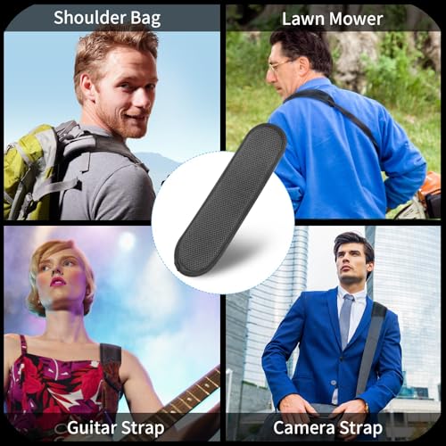 Image of FIEIL Extra Thick Shoulder Strap Pad, Universal Replacement Shoulder Pad, for Shoulder Bags, Guitar Strap, Detachable Shoulder Strap Pad Pads Help Relieve Shoulder Pain(Sandwich Mesh)