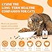 Trihood L-Lysine Supplement for Cats – Immune & Respiratory Support – 60ml Cat Lysine Drops with Roast Chicken Flavor – Supports Eye & Nose Health