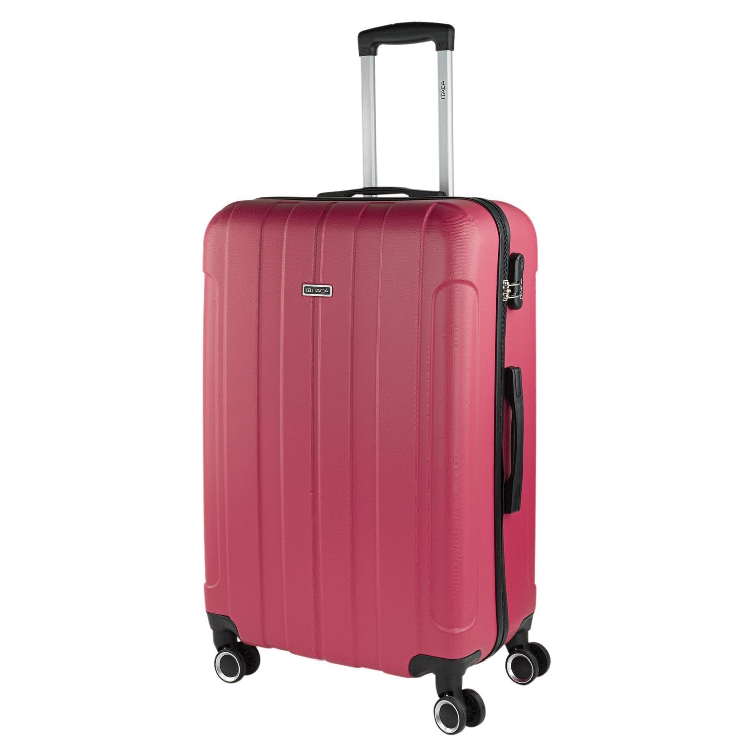 ITACA - Maleta Mediana con 4 Ruedas Giratorias para Viajes Largos Tipo Trolley Ideal como Maletas de Viaje Grandes 23 Kilos y Maleta Viaje Mediana Resistentes, Amarillo — view 35