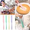 4 Pcs Silicone Jar Spatula, Non-Stick Heat Resistant Cake Cream Spatulas Set, 9.8 inch Cake Cream Butter Spatulas(4 colors） #2