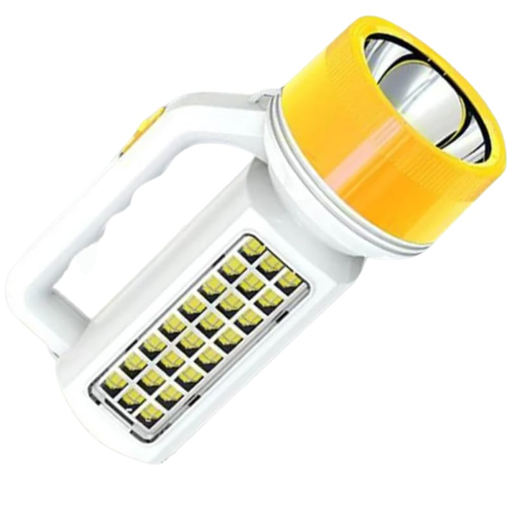 Drumstone (𝐒𝐩𝐞𝐜𝐢𝐚𝐥 𝟏𝟓 𝐘𝐞𝐚𝐫𝐬 𝐖𝐚𝐫𝐫𝐚𝐧𝐭𝐲 LED Torch Light 1KM Range, Rechargeable Emergency Flashlight with Long Battery Life, High Brightness, Durable & Weather-Resistant-image-14