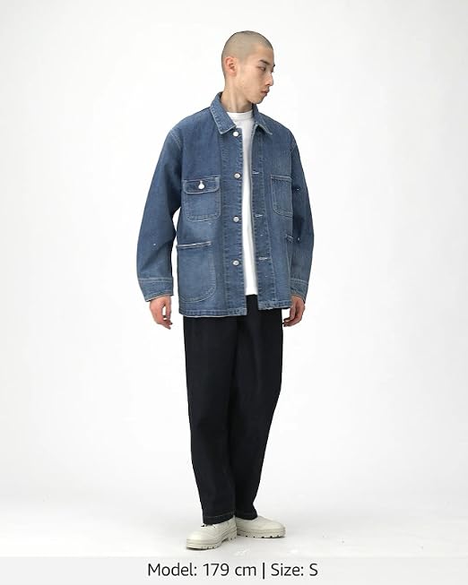 RED CARD カバーオール Amazon | [レッドカード] カバーオール Chore Coat Kita-Indigo