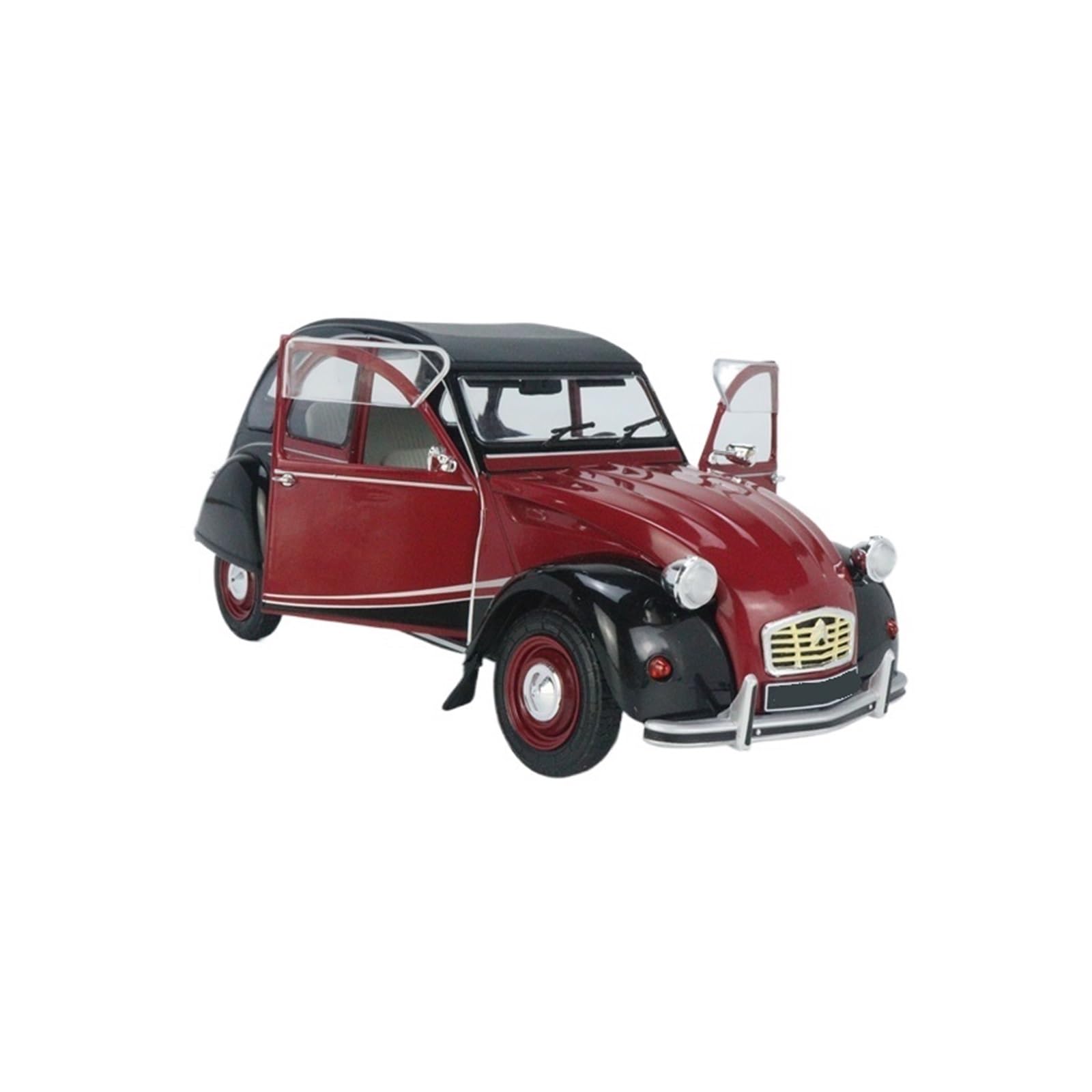 Modellino Di Auto In Lega Di Zinco Kit Per Auto Modello Per Citroën 2 CV 6 Charleston 1982 In Scala 1:18 Giocattolo Da Esposizione Classico Da Collezione Modellino Di Auto Pressofuso
