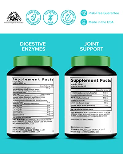 Zenwise Digestive Enzymes, Joint Support, And Travel Size Tin #TOP1