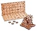 Wood Trick Wheel of Fortune Board Game, Pirate Adventure Board Game - Family Board Games - 3D Wooden Puzzle, Assembly Model, ECO Wooden Toys, Best DIY Toy - STEM Toys for Boys and Girls