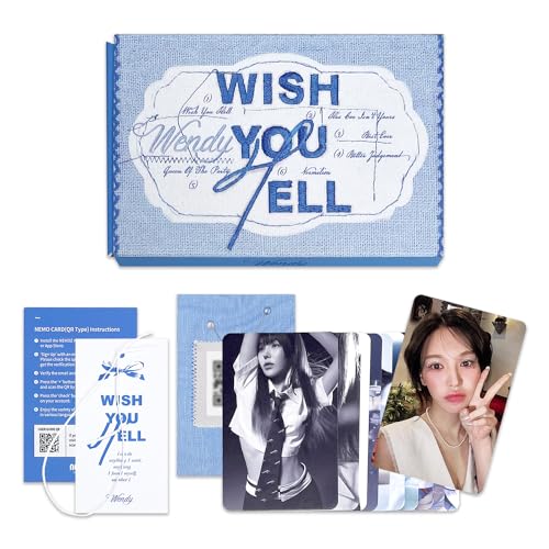 WENDY - 2.o Álbum Mini [Wish You Hell] (Versión QR) - Caja de Paquete + Tarjeta QR + Etiqueta + Fotocarta + Tarjeta de Imagen + 2 Fotocartas Extra miniatura 1