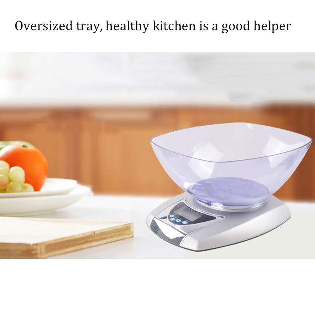 Genérico Balanza De Cocina con Precisión De 5 Kg/1 G