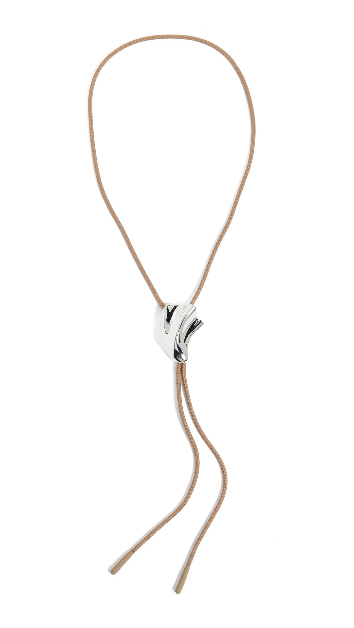 JENNY BIRD Women's Lydia Bolo Tie, Silver, One Size