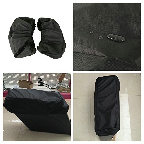 Cubierta impermeable para tapa de altavoz de alforja para Harley Road King Street Glide Electra miniatura 3