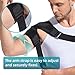 Masrlban Shoulder Brace for Torn Rotator Cuff - Adjustable Arm Sling & Compression Sleeve for Pain Relief, Support, and Preventing Strains and Dislocation. Immobilizer Suitable for Both Left/Right Arms, Men and Women.