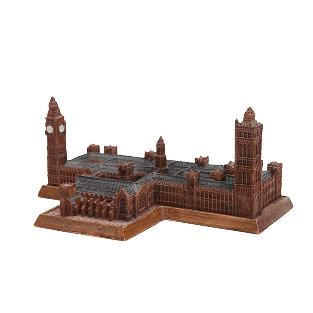 Ytooz Architectural Statue Model, Palace Of Westminster Model Replica Resin Crafts Collection, Commemorative Travel Decor Gift