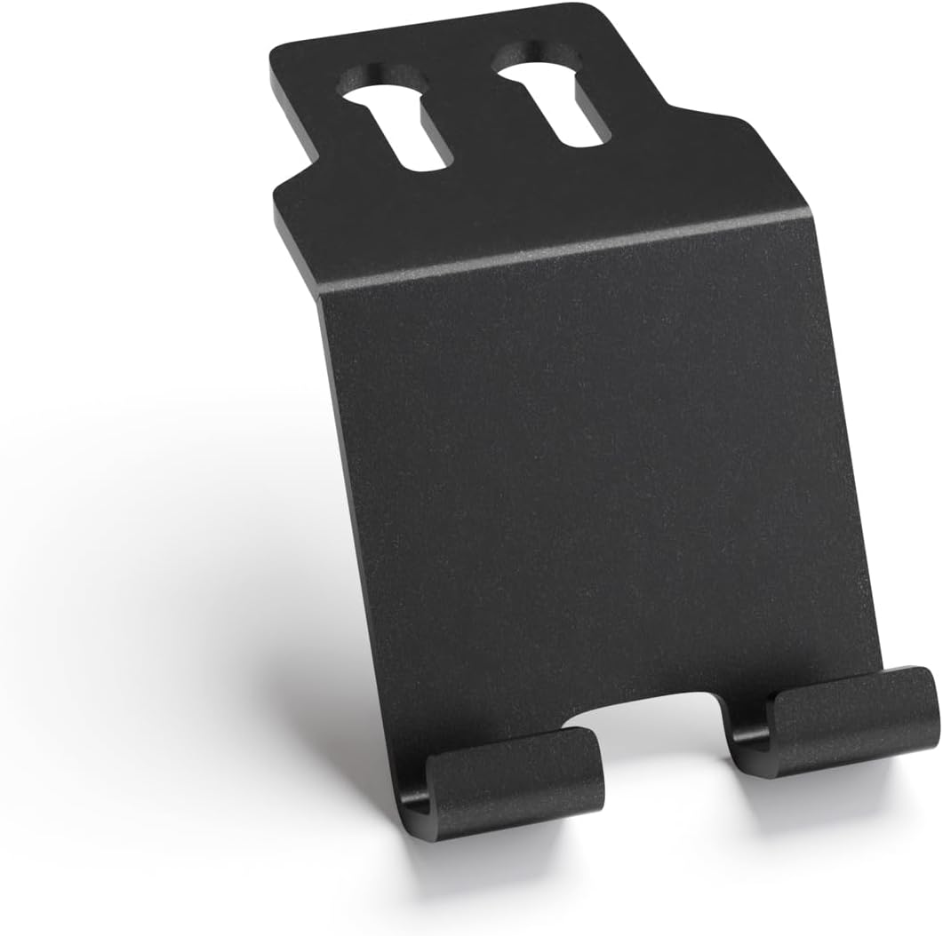 Raico Phone or Tablet Holder for Desk Cockpit Setup Deskshelf Modular Phone Tablet Stand (Matte Black)