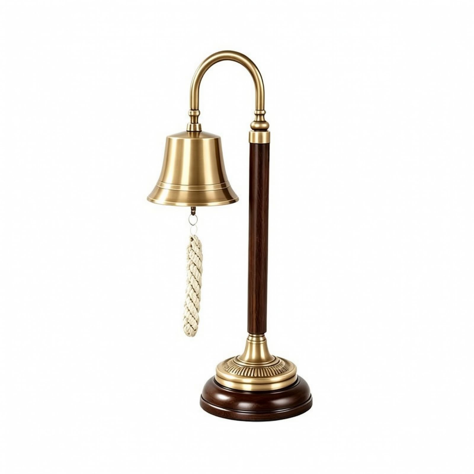 KESOTO Campana Mesa | Estilo Retro, Campana Servicio Mesa, Rústico, Timbre, para Oficina, Coleccionistas