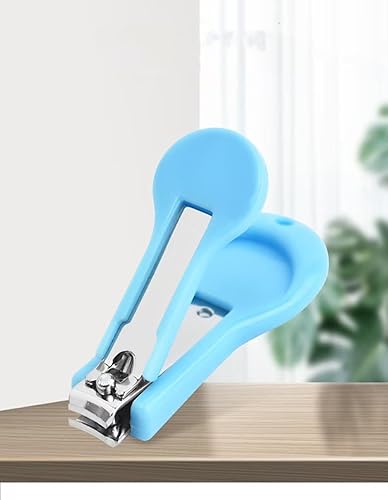 Miniatura 7 de Cortauñas para bebé, paquete de 2 cortaúñas para recortar los dedos de los pies del bebé, azul y rosa, adecuado para bebés, niños pequeños