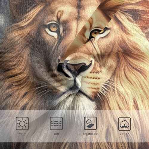 Funny Lion Realistic Print Girls Underwear Toddler 2t Cotton Panties for Girl Stylish Briefs Girls Undies3