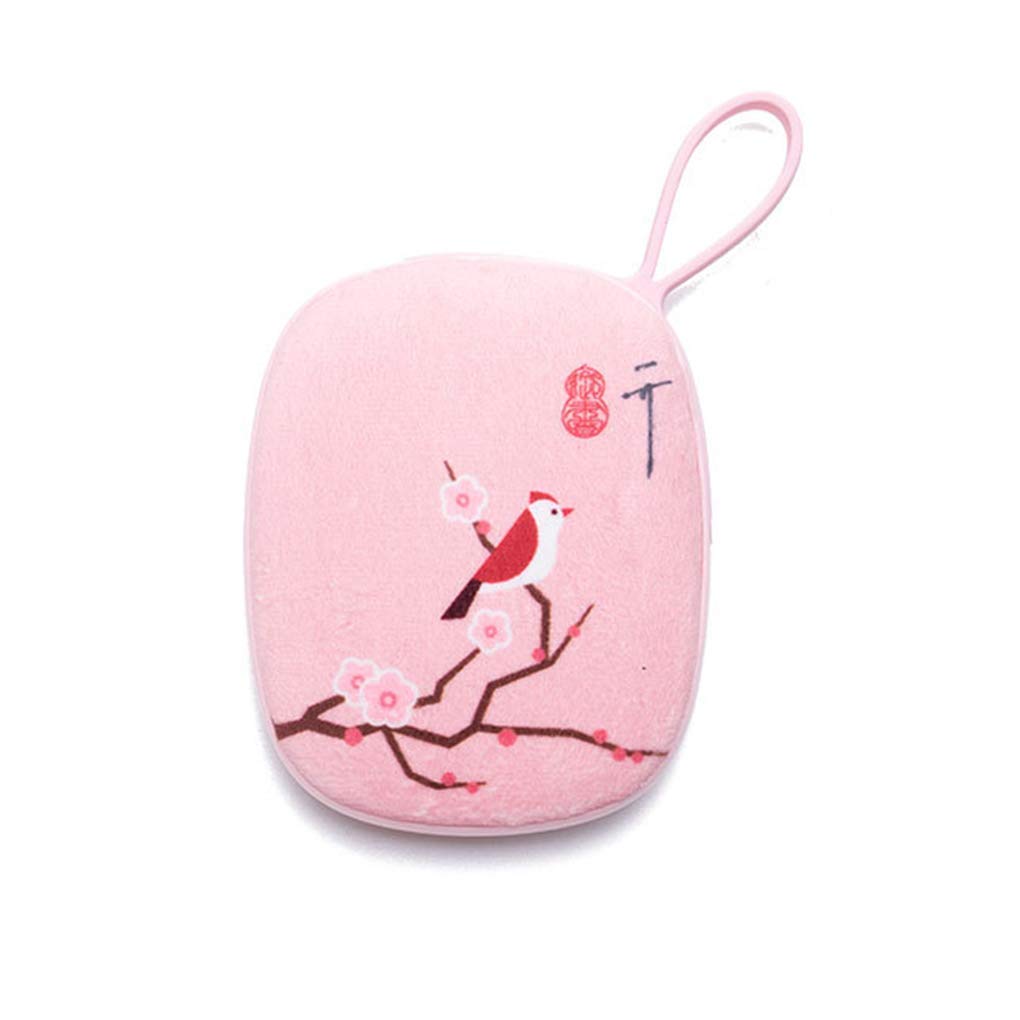 Palace Culture Scaldamani USB Scaldamani Portatile Elettrico Power Bank in Inverno Scaldamani tascabili Ricaricabili Regali Power Bank Pink