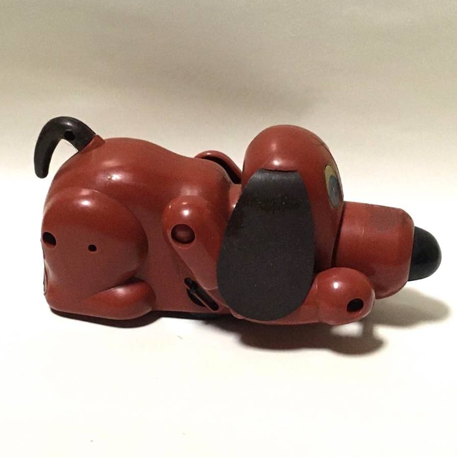 Amazon.co.jp: 昭和レトロ 犬 ゼンマイ ぜんまい 玩具 おもちゃ
