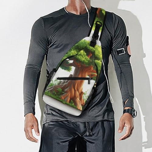 Bolso Sling cruzado casual para deporte y viaje miniatura 7