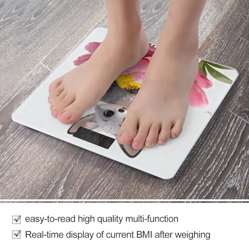 Báscula Digital de Baño Precisa y Estable BTCOWZRV miniatura 5