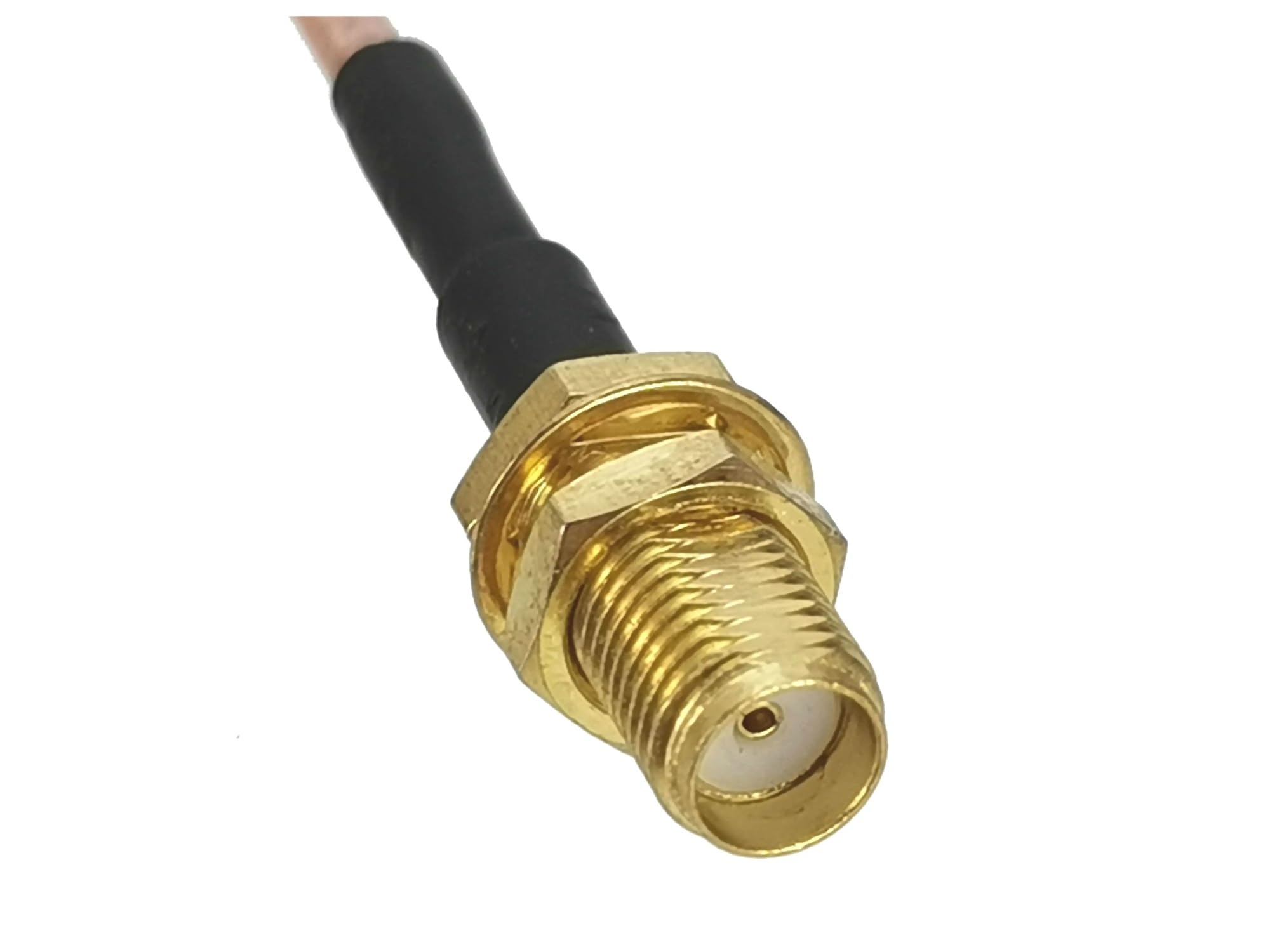 1 Pz RG316 SMA Spina Maschio A Femmina Martinetti Paratia Connettore RF Coassiale Jumper Cavo A Treccia for Antenna Radio 4 pollici ~ 20 M(20M)