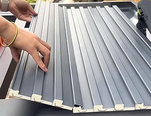 Generisch Allwetter-Aluminium-Dachplatte 15 Stück