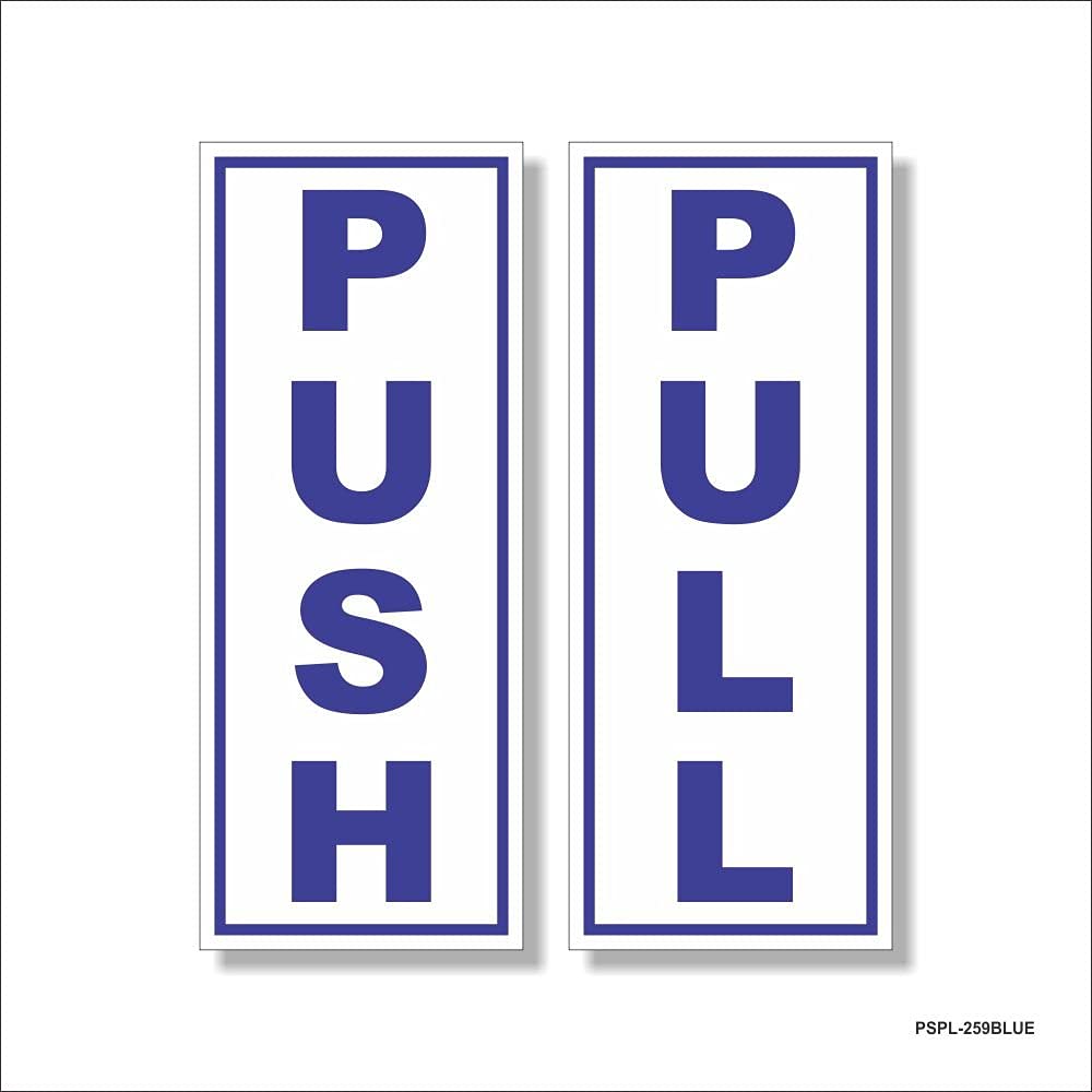 Amazing Sign Push Pull Sticker | Striking Blue Design for Effortless and Stylish Door Direction Indication (Set of - 5) (B01LXLX394) Amazon Price History, Amazon Price Tracker