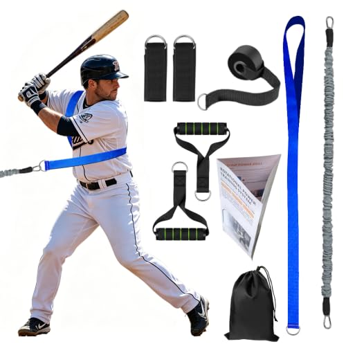 Core Velocity Belt Baseball, Core &Amp; Hip Belt Resistance Band, Resistance Band Baseball | Softball Throwing &Amp; Arm Path Trainer, Swing Resistance Training Band, Tools For Power Hitter &Amp; Hip Hitter