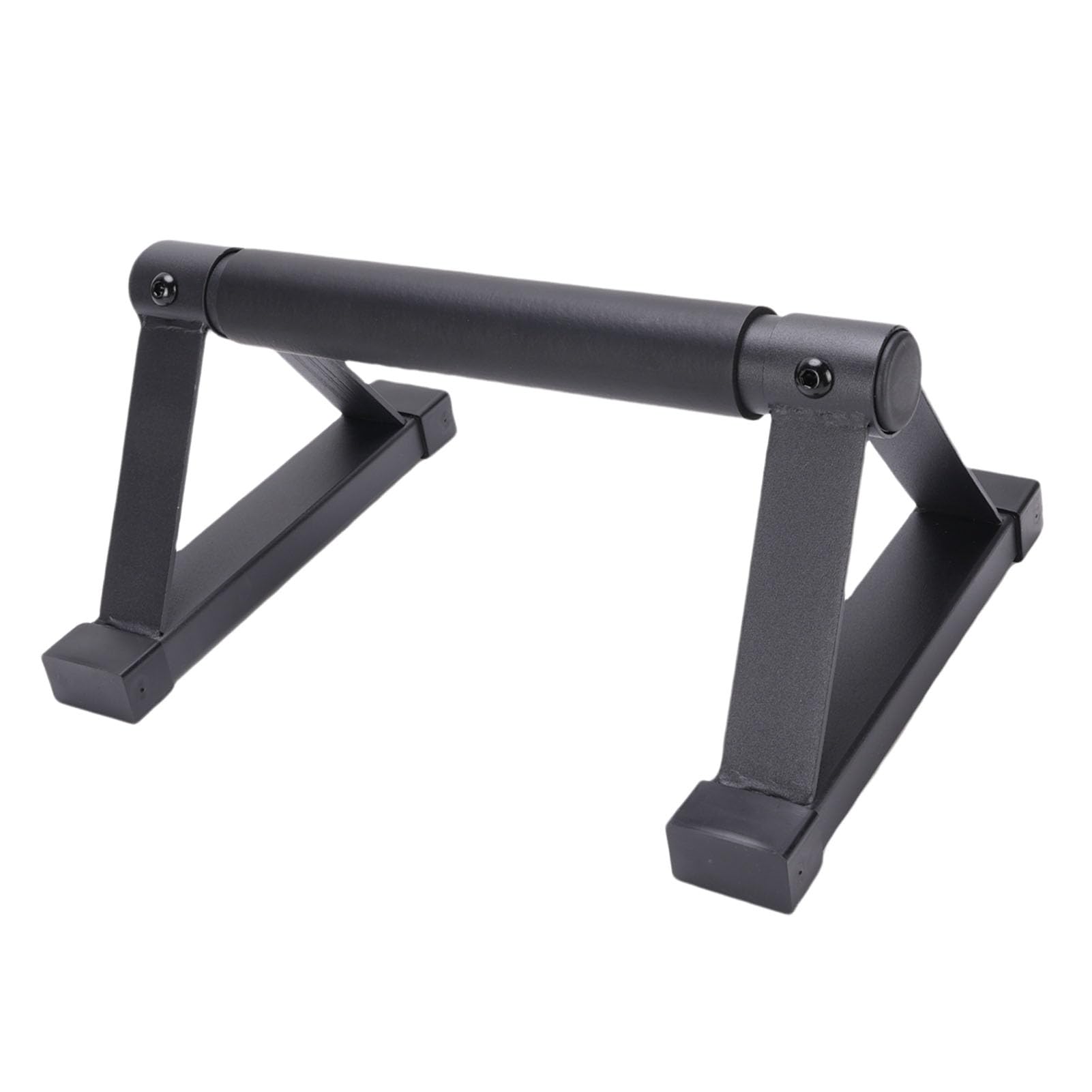 AMONIDA Drążki do Pompek Antypoślizgowe, Ergonomiczne Stojaki do Treningu Fitness w Domu, Wytrzymała Stal z Piankowymi Uchwytami, 2 Sztuki