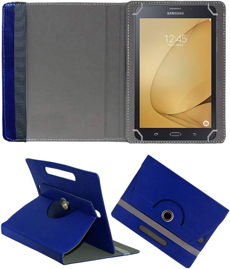 Fastway Rotating Leather Flip Case for Samsung Galaxy Tab A 7.0 Tablet (7 inch, 8GB, Wi-Fi + 4G LTE + Voice Calling) Blue