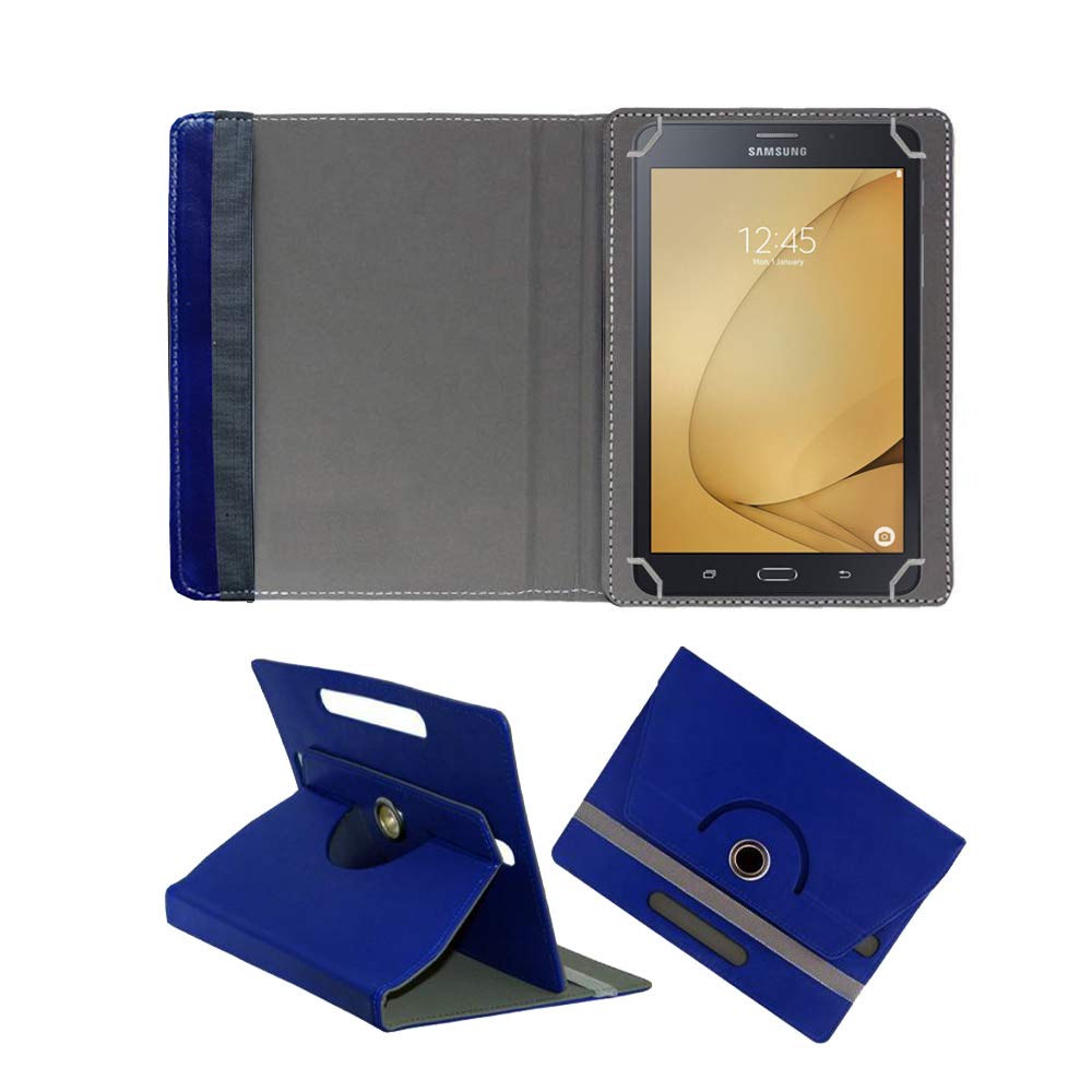 Fastway Rotating Leather Flip Case for Samsung Galaxy Tab A 7.0 Tablet (7 inch, 8GB, Wi-Fi + 4G LTE + Voice Calling) Blue