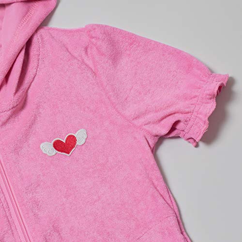 QPANCY Girls Swimsuits Coverups Terry Cover-Up Pink4