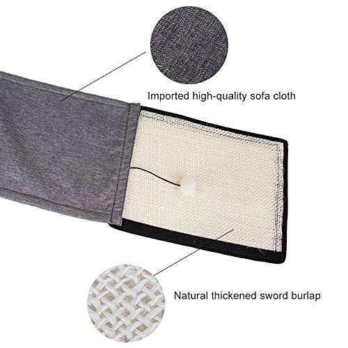 Baugger - Cat Scratcher Gato Scratch Pad Cat Nail Guarnição Mobiliário Protetor Anti-scratch Cat Tra
