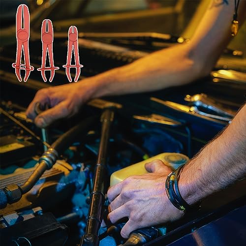 image for OBTANIM 3 Pack Plastic Hose Pinch Off Pliers Line Clamp Pliers Set Too