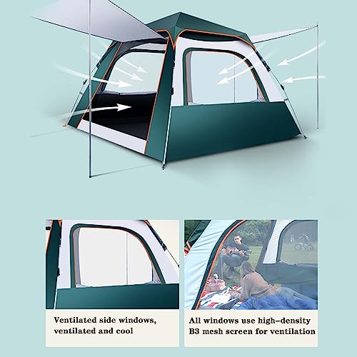 Carpa automática para camping y senderismo 4 personas miniatura 6