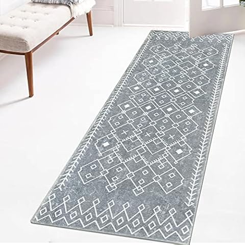 Famibay Alfombra para pasillos antideslizante lavable esponjosa Cover