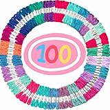 Embroidery Thread Mermaid Color Palettes - Friendship Bracelet String - 100 Embroidery Floss Coded a