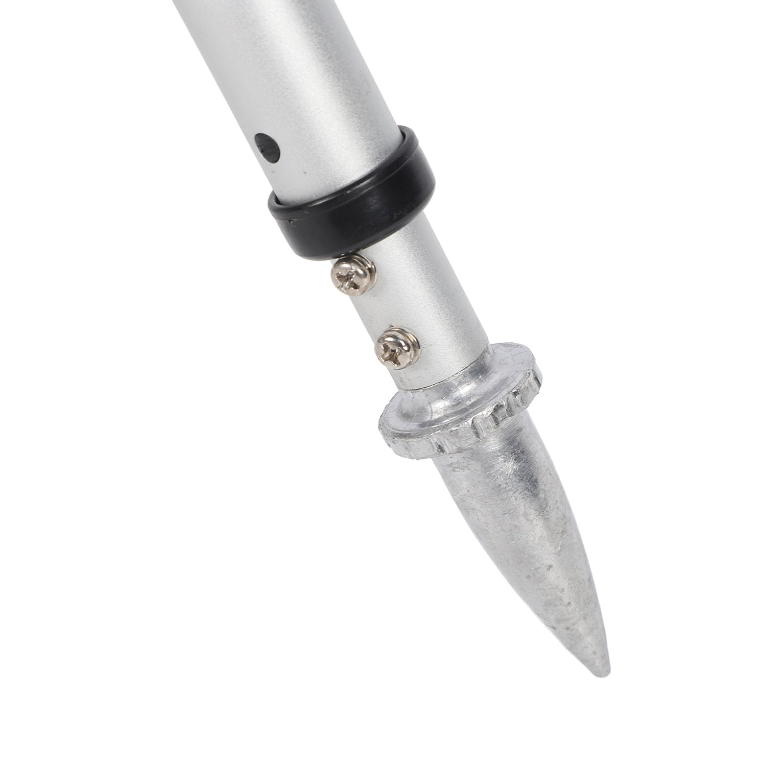 KIMISS Trípode Topográfico de Aluminio para Postes de Prisma, Ajustable de 80 a 124 Cm, Soporte de Soporte Liviano y Resistente