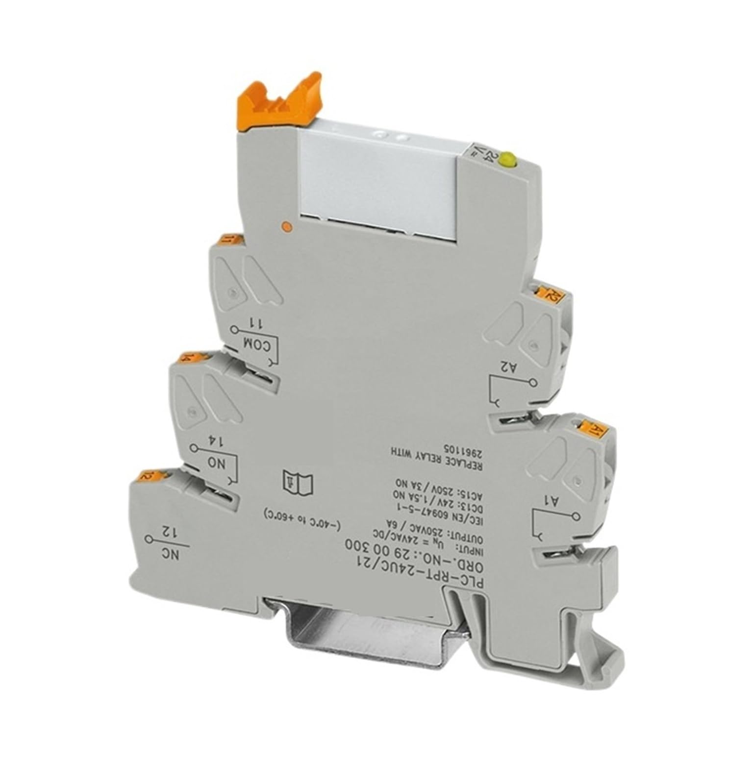 Relay module Relay Module PLC-RPT-24UC/21 Through-hole Connection 2900300