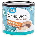 Comparison: Best Great Decaf Coffee 3 Decaf Classic Ground Coffee, Medium Roast, 30.5 oz, Pack of 2